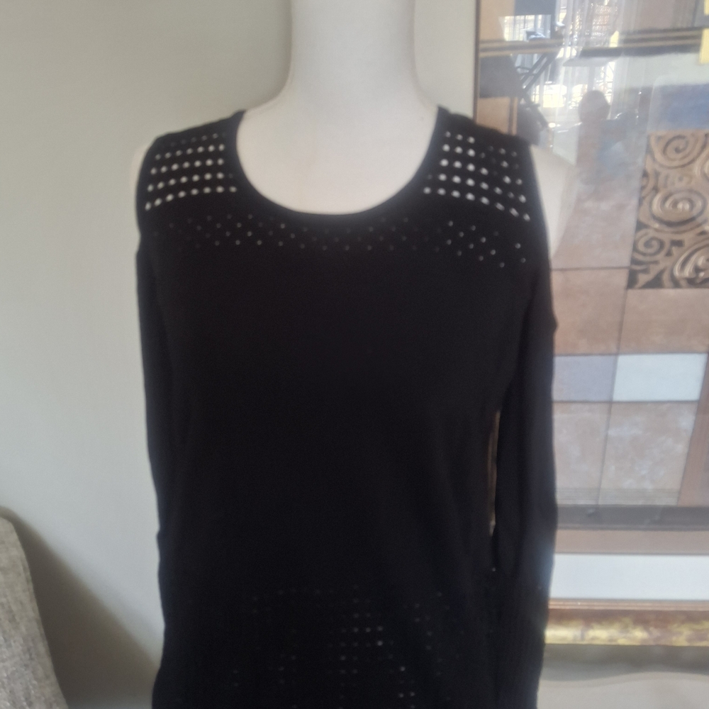 Guess Black Off-the-Shoulder Sweater